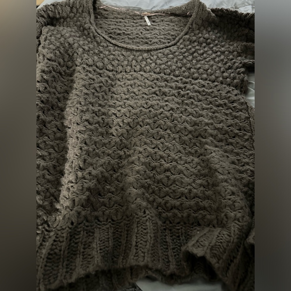 Free People Crashing Waves Sweater size M